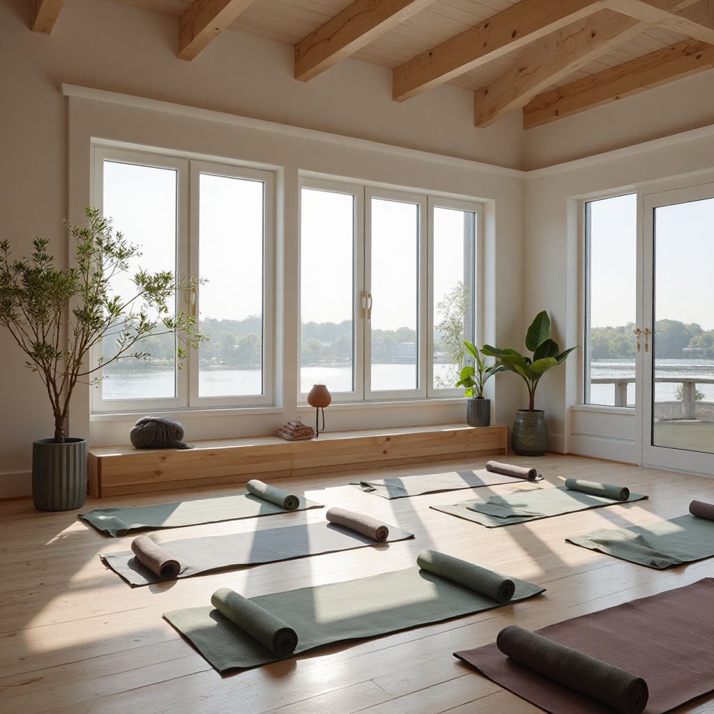 The original Harbour Light Yoga studio in 2019
